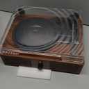 Vinyl Record Player Wireless Turntable with Built-in Speakers and USB Belt-Driven Vintage Phonograph Record Player 3 Speed for Entertainment and Home Decoration (Brown)