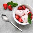 12-Piece Dessert Spoons, Stainless Steel Small Spoon