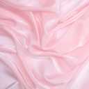 1.64 Yards Pink Sheer Shimmering Organza Fabric Soft Silky Shiny Iridescent Satin Tulle Gauze Edging Solid Transparent Cloth for Sewing Making Scarf Dressing Valentines Day DIY Craft Supply