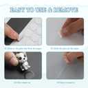 1000 Pcs Double Sided Adhesive Dots 0.3 0.5 0.7 Inches Removable Glue Dot Strong, Seamless Stickers Suitable for Balloon Decorations, Envelopes, Notes, Crafts, Photo DIY Projects, Etc