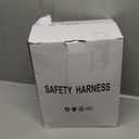 Full Body Protection Safety Harness 5pt Adjustment Safe Comfortable Construction Positioning Extra LongThick Leg Back Padded Push Button Quick Lock Buckle OSHA/ANSI compliant