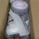 Bobike Baby Balance Bike Toys for 12-36 Months Kids Toy Boy and Girls Gifts Toddler Best First Birthday Gift Children Walker No Pedal Infant 4 Wheels Bicycle (Colorful, Pink-Light)