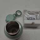 Momcozy Portable Milk Warmer for Travel  Dual Heating Modes for Breast Milk & Water, Portable Bottle Warmer with Fast Heating & Long Battery Life, 17 Ounces Large Capacity to Meet Your All-Day Needs (Green)