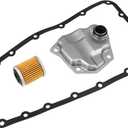 X AUTOHAUX 1 Set 5191890AA 20 Holes Gasket Transmission Filter Oil Pan Gasket for Jeep Compass 2007-2017