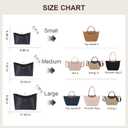 ZTUJO Purse Organizer Insert For Longchamp le pliage,Silky Touching LongChamp Organizer Insert, Compatible with Le Pliage,Energy,Shoulder Bag,Top Handle, Xtra (Black, Medium)
