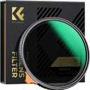 K&F CONCEPT 55mm True Color Variable ND2-32 (1-5 Stops) ND Lens Filter, Adjustable Neutral Density Filter with 28 Multi-Layer Coatings for Camera Lens