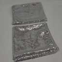 Gorgeous Backdrop Curtains, Durably Mesh Material, Flashing Effect, Ideal for Weddings Parties Decorations, 2'×8' FT
