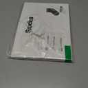 6 Pairs Toddler Ruffle Socks for Girls Baby Grip Socks Non Slip Socks Cute Grippy Frilly (3-5T, White)