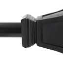 Studio Kenney Matte Black Curtain Rod 90 in - 130 in Stylish Home Decor