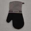 Cuisinart Oven Mitt & Potholder Set w/Neoprene for Easy Gripping, Heat Resistant up to 260 degrees C, Grey