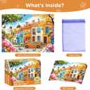 Jigsaw Puzzles 300 Pieces for Kids Adults Seniors, Car Butterfly Puzzles for Adult, Recycled Paper 300 Pieces Puzzle as Home Decor, Sturdy Puzzle Challenging Family Game Great Gift