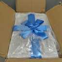 Christmas Light Gift Box for Outdoor Indoor Decorations - Xmas Pop Up Santa Claus Presents Box, Decorative Snowflake Animated Gift Box Lighted for Porch Yard Under Tree Ornaments Holiday Decor