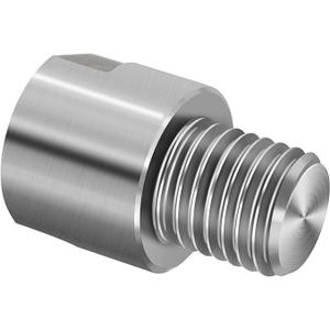 Lathe Spindle Adapter Hard Steel Material Lathe Headstock Spindle Adapter Converts 3/4 Inch x 16TPI to 1 Inch x 8TPI for Woodworking Lathe