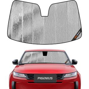 Pigenius Windshield Sun Shade for Land Rover Range Rover Evoque 2020-2026 Front Window Sunshade - AstraGuard