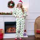 Unisex Ultra Soft Pajama Set, Winter Christmas Pajamas, Soft Warm Matching Sleepwear Gift for Women Men With Pockets (S)