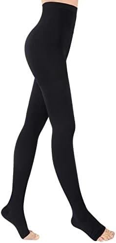 Medical Compression Pantyhose for Women & Men, 20-30mmHg Compression Stockings S