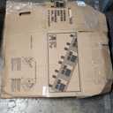 Flash Furniture Lars 24" Round Wood Cocktail Table with 30" and 42" Adjustable Columns, Adjustable Bar Height, for Events or Home Use (Natural)