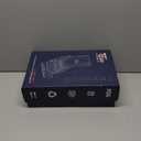 Steak Knives Set of 6 with Drawer Organizer, 4.8 Inch High Carbon Japanese Style Non Serrated Meat Knife with Wood Handle, Damascus Pattern Full Tang Design, Razor-Sharp Dinner Knives (Brown)