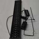 AQQA LED Aquarium Light, 24/7 Mode IP68 Waterproof Extendable Bracket Fish Tank Light, DIY Mode Full Spectrum Aquarium Plant Light, Adjustable Timer/Brightness Memory Function for 24-32 Inch Fish Tank