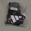 Adidas Unisex-Child Performance Youth Sock Shin Guards, Black/ White, Medium