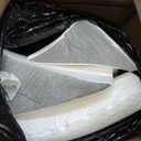 Kingfun 4pcs Orthopedic Bed Wedge Pillow Set for Post Surgery, Memory Foam for Sleeping, Adjustable Leg, Back and Arm Support, Sitting Up and Rest Pillow with Travel Bag, Pack of 4, White 