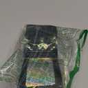 Funfery 100 pcs Black Mylar Holographic Bags Packaging Bags,Clear Resealable Bag Foil Pouch Bag for Food Storage and Lipgloss,Jewelry,Eyelash Packaging for Small Business(2.4x3.9Inch)