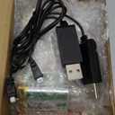 3.7V Lipo Battery 1000mAh 803040 Rechargeable Lithium Polymer Battery with USB Charger Cable Micro Ph1.25 Connector Integrated Protection Circuit for Electronic Device (4 Pack)