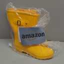 Evshine Women's Mid Calf Rain Boots Waterproof Garden Shoes (9, Matte Yellow)