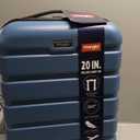 Wrangler Hardside Spinner Luggage, Blue Heaven, Carry-On 20-Inch