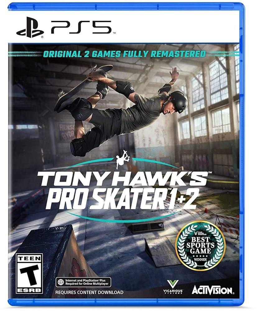Tony Hawk's Pro Skater 1 + 2 - PlayStation 5, PlayStation 4