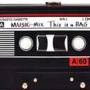 Reberomantic Women Retro Radio Shape Crossbody Bag PU Leather Metal Vintage Evening Clutch Purses