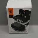 Spigen Golf Essentials Organizer Pouch - Golf Accessories/Valuables Holder and Case Fits Balls, Tees, Markers, Gloves (Black)