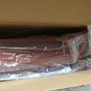 MINGBRON Red Car Seat Covers,Leather Car Seat Cover, Waterproof Seat Covers Full Set, Fit RAV4 Accord Altima Rogue CX5 CRV Wine Red