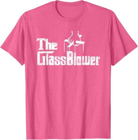 The Glassblower glass blower Blowing Funny Distressed Tshirt, Small