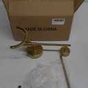 Alabaster Wall Sconces 23.6" Mid Century Modern Wall Light Brass Double Discs Natural Marble Sconce Wall Decor Gold Wall Lamp for Living Room Bedroom Hallway Entryway (E12 Bulb Included)