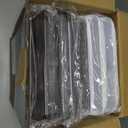 Delamu 2-Tier Multi-Purpose Bathroom Under Sink Organizers and Storage, Stackable Kitchen Pantry Organization, Pull Out Medicine Cabinet Organizer with Movable Dividers, White, 2 Pack