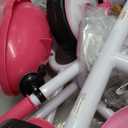 Liberry 2 in 1 Toddler Tricycle Age 2 3 4 Years Old, Kids Trike with Adjustable Push Handle, Bell & Basket, 3 Wheel Bike Riding Toy Birthday Gift for Girls Boys, Pink