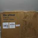 3 Wheel Walkers for Seniors, Lightweight Rollator Walkers Foldable for Elderly with Cane Hold and Cup Hold, Height Adjustable Aluminum Three Wheel Rolling Walker Mobility Aid, Purple