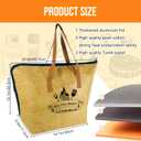 BBQ Blanket for Resting Meat, Reusable BBQ Resting Blanket, Grilling Accessories for Storing Meat, Large Capacity, Foldable Design, Zipper Closure, Heat Preservation(21in Oil Proof Version)