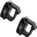 Ziciner 2 PCS Mounting Clamps Truck Caps Camper Shell, Heavy Duty Truck Bed Clamps, Canopy Clamps and Ladder Rack, Compatible with Silverado Sierra 1500 2500 3500, Ram1500 2500 3500, F150 F250