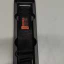 Nereides Band Compatible with Samsung Galaxy Watch 7 6 5 4 40mm 44mm/ Watch 6 4 Classic/Watch 5 Pro/Watch 3 Classic 41mm/Active 2, 20mm Nylon Replacement Sports Strap for Men Women(Black,L)