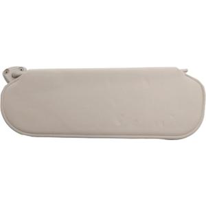 Dasbecan Gray Left Driver Side Sun Visor Compatible with Chevrolet Express GMC Savana 1500 2500 3500 4500 1999-2019 Replaces# 84054688 84054695 20883004 25999923