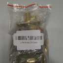 PATIKIL Stainless Steel Closet Ball Catch Door Hardware, 6 Pack Adjustable Cabinet Door Ball Catch Chrome Finish with Strike Plate & Screw for Interior Doors, Gold