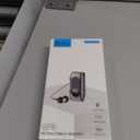 Retractable Wireless Headset Headphone Stereo Earphone V5.0 Noise Cancelling Mic Clip on Earpiece Comfortable HandsFree Headset 20Hrs Talking Time Sports Business Trucker Driver Earbud