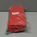 RUVANTI Flour Sack Towels 6 Pack 28x28 Inch, 100% Cotton Tea Towel, Reusable, Machine Washable, Absorbent BarTowels - Dish Cloth Perfect for Drying Dishes & Cleaning - Red