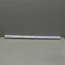 Rabbitgoo Window Privacy Film Rainbow Film Decorative Window Sticker, 3D Static Stained Glass Cling Tint for Home Heat Control Non-Adhesive, 23.6 x 78.7 inches (Clear)