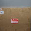 Metal Planter Box, No Installation Galvanized Steel Folding Rectangular Planter with Drainage Holes, 35.5"x 10"x 28" Black Outdoor Planter for Porch/Patio/Garden (Large)