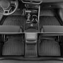 Floor Mats for Kia K5 2021-2026/Hyundai Sonata Gas 2020-2026, All Weather Floor Mats Trunk Cargo Liner Accessories, Full Coverage Set (Fit FWD Models)