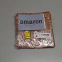 AVOIN colorlife Fall Pumpkin Caramel Throw Pillow Covers, 18 x 18 Inch Seasonal Autumn Thanksgiving Harvest Decoration Soft Plush Faux Fur Jacquard Cushion Case Decoration for Sofa Couch Set of 2