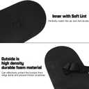 Universal Car Bumper Protector Guard, Rear Bumper Protector for Cars ONLY, Black Rear Bumper Guard 72" x 8.07" x 0.4"